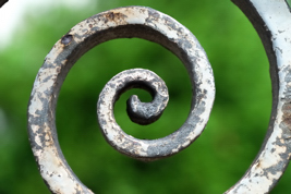 green swirl